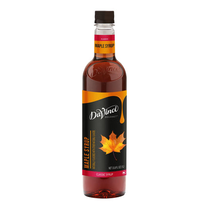 Siro tạo hương DaVinci Gourmet vị phong (maple) cổ điển 750 ml - Thùng 4 chai