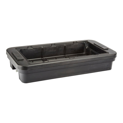 Đế quầy salad để bàn Cambro Versa 4TTFSB110 đen 129 cm chứa 3 khay