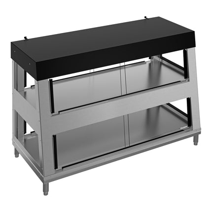 Tủ giữ nóng thức ăn để bàn 2 tầng Vollrath HHM-4P HCM-4 140 cm kiểm soát độ ẩm - 208-240V