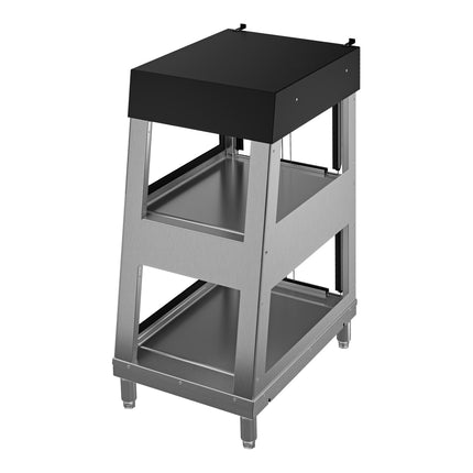 Tủ trưng bày giữ nóng tự phục vụ để bàn Vollrath HHM-SS HCM-SS 41 cm 2 tầng - 120V