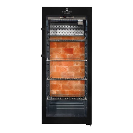 Tủ ủ khô thịt Dry Ager UX 1550 PRO S đen kèm vách muối chiếu sáng 100 kg, 115V