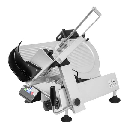 Máy thái thịt / phô mai tự động Globe S2 Series S213A 33 cm nạp trọng lực hạng nặng - 110V, 1/2 hp