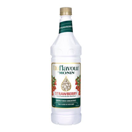 Cốt hương dâu tây không đường TruFlavour by Monin 1 lít - Thùng 4 chai