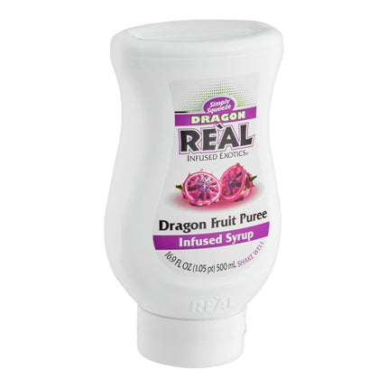 Siro thanh long tẩm purée Real 500 ml - Thùng 6 chai