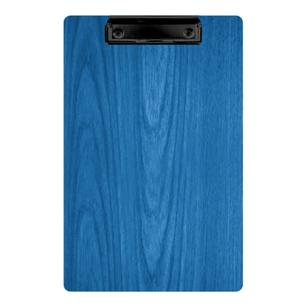 Kẹp thực đơn / bìa hóa đơn gỗ Menu Solutions WDCLIP-A màu xanh dương đậm 14 x 22 cm