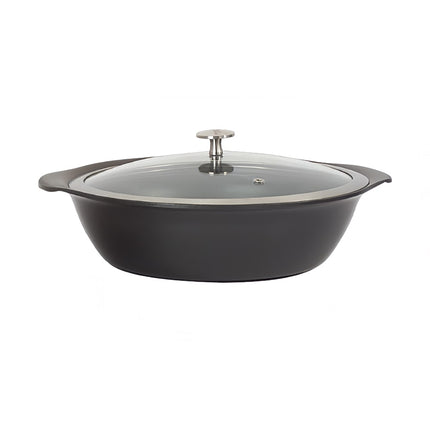 Nồi Hầm Spring USA 8258-8/24 2.1 lít Có Nắp Dùng Cho Bếp Từ Nhôm/Gốm Titanium