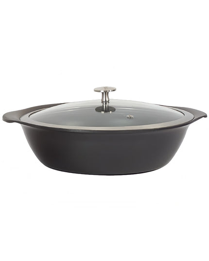 Nồi Hầm Spring USA 8258-8/30 3.5l Có Nắp - Dùng Bếp Từ, Nhôm/Gốm, Titanium