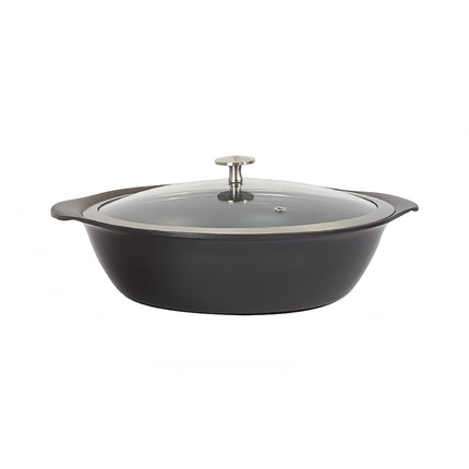 Nồi Hầm Spring USA 8258-8/30 3.5l Có Nắp - Dùng Bếp Từ, Nhôm/Gốm, Titanium