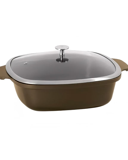Nồi Hầm Spring USA 8268-7/28 3.8l Có Nắp - Dùng Bếp Từ, Nhôm/Gốm, Đồng