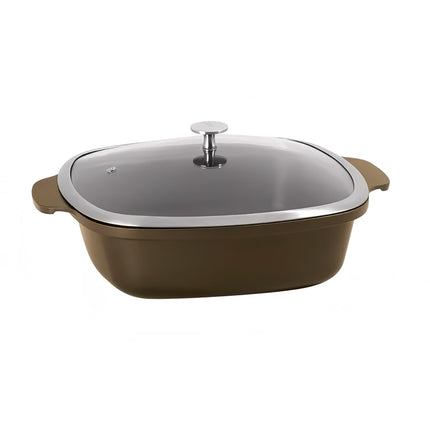 Nồi Hầm Spring USA 8268-7/28 3.8l Có Nắp - Dùng Bếp Từ, Nhôm/Gốm, Đồng