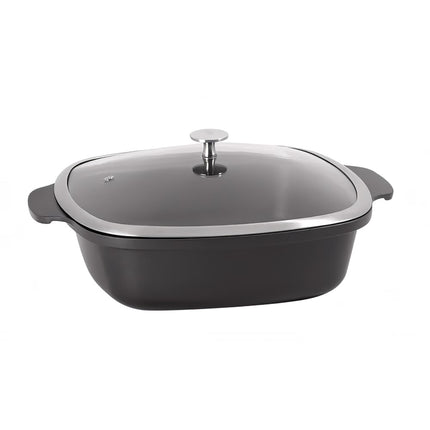 Nồi Hầm Spring USA 8268-8/28 3.8l Có Nắp - Dùng Bếp Từ, Nhôm/Gốm, Titanium