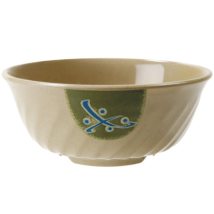 Đĩa melamine GET M-607-TD Japanese Traditional 946 ml Fluted tô - Thùng 12 cái