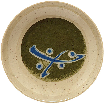 Đĩa nước chấm melamine tròn GET M-028-TD Japanese Traditional 44 ml - Thùng 48 cái