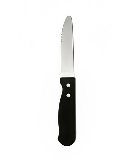 Dao Steak Oneida B620KSSF 24.8cm Lưỡi Thép Không Gỉ Cán Nhựa Đen Họa Tiết Wrangler