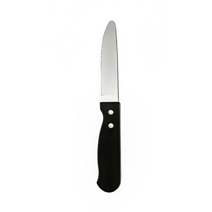 Dao Steak Oneida B620KSSF 24.8cm Lưỡi Thép Không Gỉ Cán Nhựa Đen Họa Tiết Wrangler