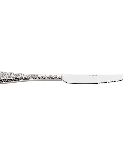 Dao Bít Tết Oneida T638KSSF 24.1 cm Thép Không Gỉ 18/10 Kiểu Ivy Flourish