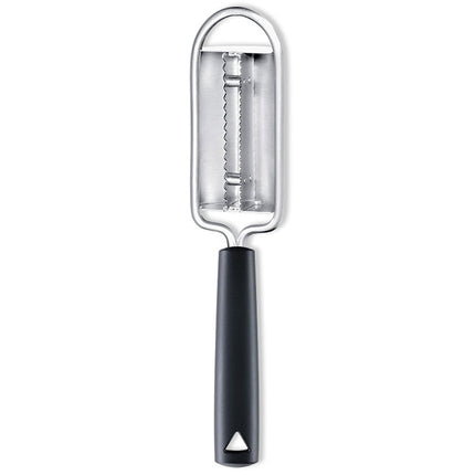 Dụng Cụ Cạo Vảy Cá Cầm Tay Louis Tellier 724811202 Lưỡi Thép Không Gỉ Cán Nhựa Đen