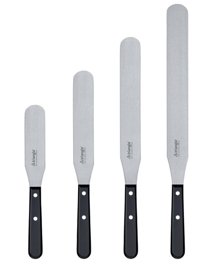 Dao Phết Kem Trang Trí Louis Tellier 735102000 20.3 cm Lưỡi Thép Không Gỉ Tay Cầm Nhựa Đen