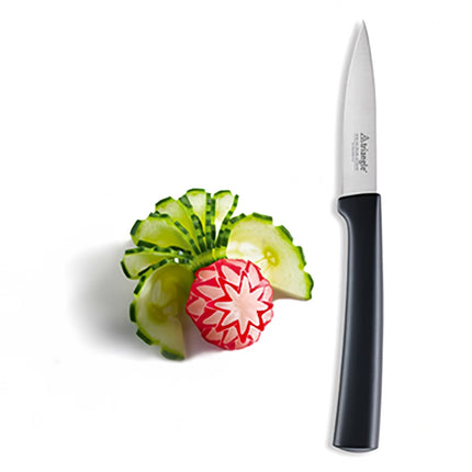 Dao Gọt Trái Cây Louis Tellier 761910800 7.6 cm Lưỡi Thép Không Gỉ Cán Polypropylene Đen