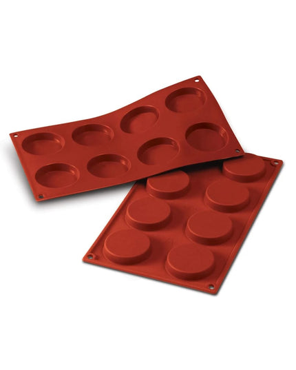 Khuôn Florentine Silikomart SF029 8 Ngăn Silicone Đỏ