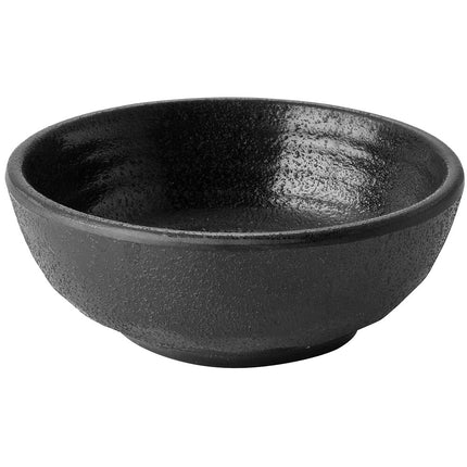 Chén nước chấm melamine tròn kozara Elite Global Solutions Zen 118 ml màu đen JWT56 - Thùng 6 cái