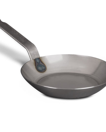 Chảo Chiên Thép Carbon Matfer Bourgeat 062001 21.9 cm Tay Cầm Kim Loại Đặc Màu Đen