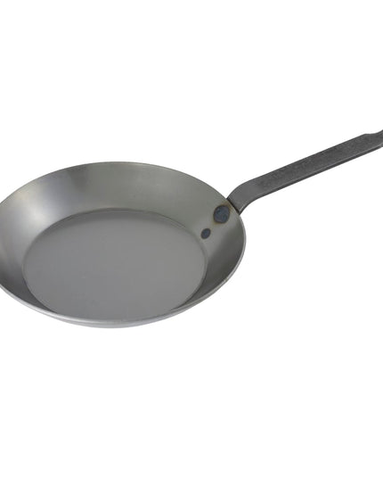 Chảo Rán Thép Carbon Đen Matfer Bourgeat 062007 35.9 cm Tay Cầm Kim Loại Đặc