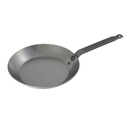 Chảo Rán Thép Carbon Đen Matfer Bourgeat 062007 35.9 cm Tay Cầm Kim Loại Đặc