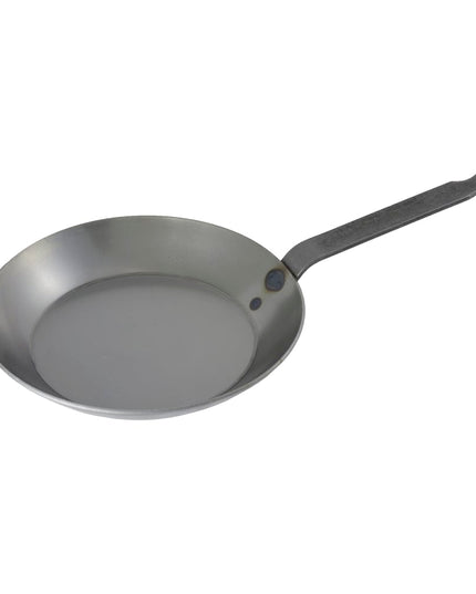 Chảo Rán Thép Carbon Đen Matfer Bourgeat 062009 45.1 cm Tay Cầm Kim Loại Đặc