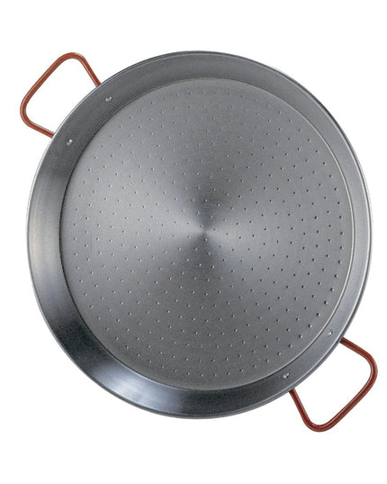 Chảo Paella Thép Bóng Matfer Bourgeat 070528 27.9 cm Đáy Cứng