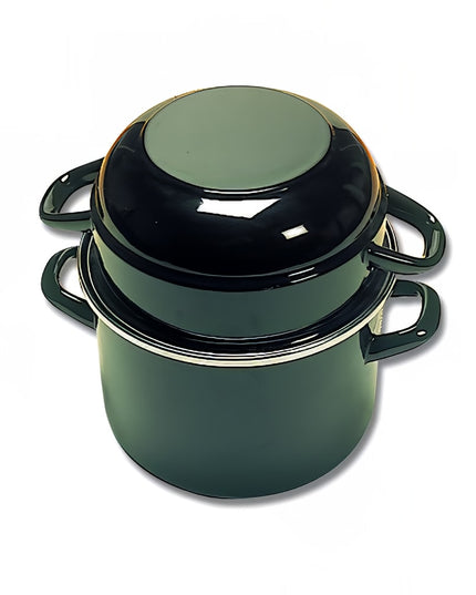 Nồi Nấu Sò Matfer Bourgeat 070974 Thép Tráng Men Có Nắp 1.4 l