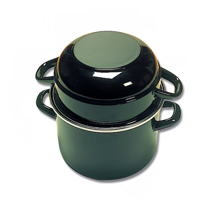 Nồi Nấu Sò Matfer Bourgeat 070974 Thép Tráng Men Có Nắp 1.4 l