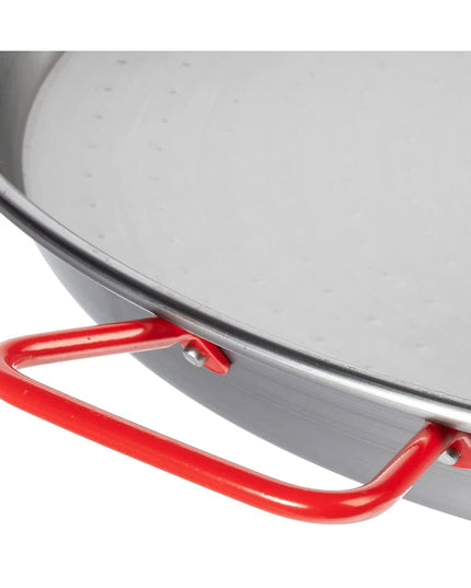 Chảo Paella Thép Bóng Matfer Bourgeat 071038 35.9 cm Đáy Cứng
