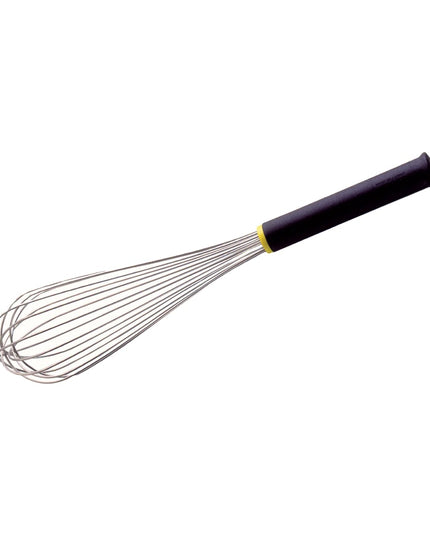 Phới Dây Piano Matfer Bourgeat 111025 Exoglass® 40.6 cm Chịu Nhiệt 220°C Thép Không Gỉ Tay Cầm Cách Nhiệt