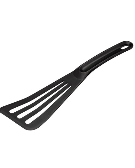Xẻng Lật Có Rãnh Matfer Bourgeat 112419 Exoglass Pelton Composite Đen Chịu Nhiệt 221°C 30.5 cm
