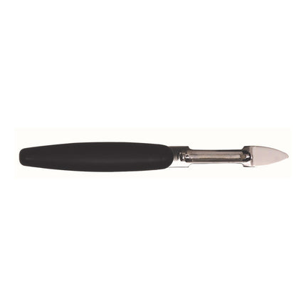 Matfer Bourgeat 120901 Exoglass® Dao Gọt 21.4 cm Thuận Cả Tay Phải Lẫn Trái - Thép Không Gỉ Cán Polypropylene Đen