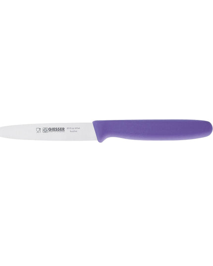 Dao Gọt Matfer Bourgeat 182803 10.2 cm Cán Tím Thép Chrome-Molybdenum