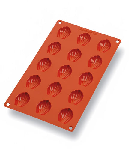 Khuôn Madeleine Mini Matfer Bourgeat 257912 Gastroflex® 15 Ngăn Silicone