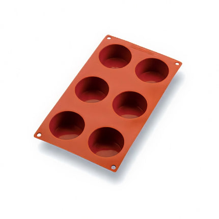 Khuôn Muffin Matfer Bourgeat 257915 6 Ngăn Silicone