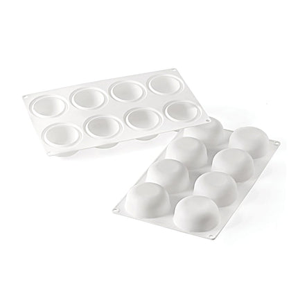 Khuôn 3D Dạng Đá Silikomart® 8 Ngăn Silicone (258308)