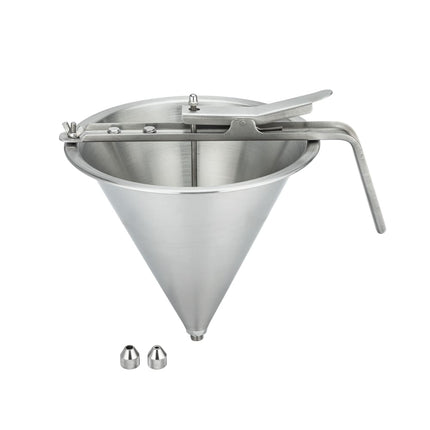 Phễu Làm Bánh Matfer Bourgeat 258825 1.9 lít Vòi Mở Thép Không Gỉ