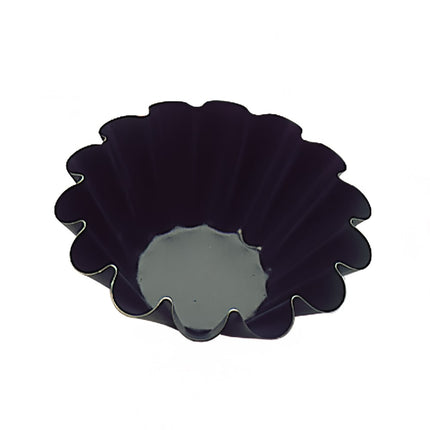 Khuôn Bánh Brioche Matfer Bourgeat 330134 Exopan® Tròn 16.1 cm 14 Rãnh Cao 6.4 cm Chống Dính Thép