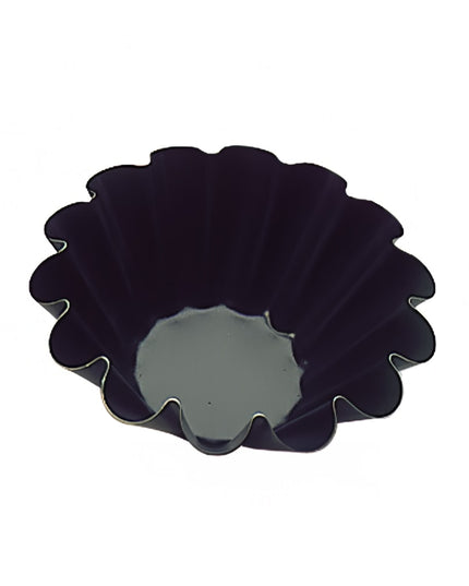 Khuôn Bánh Brioche Matfer Bourgeat 330136 Exopan 20 cm 14 Rãnh Cao 7.9 cm Chống Dính Thép