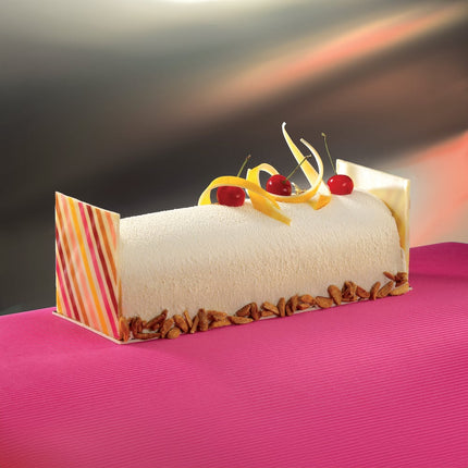 Khuôn Bánh Buche Matfer Bourgeat 362001 57.2 x 8.3 x 6.4 cm Bán Nguyệt PVC