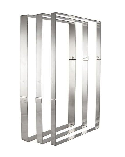 Khung Bánh Chữ Nhật Matfer Bourgeat 371003 58 cm x 38 cm x 3.5 cm Thép Không Gỉ
