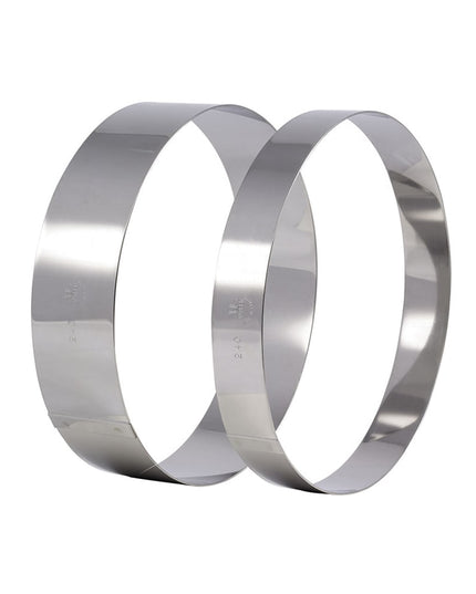 Vòng Làm Kem/Bánh Matfer Bourgeat 371805 20 cm Thép Không Gỉ