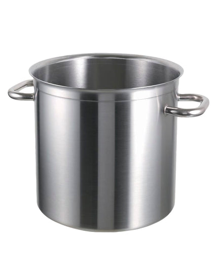 Nồi Hầm Matfer Bourgeat 694028 Thép Không Gỉ 17 lít - Dùng Cho Bếp Từ