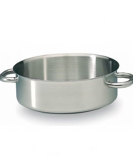 Chảo Om Matfer Bourgeat 697028 5.4 l Thép Không Gỉ Dùng Bếp Từ