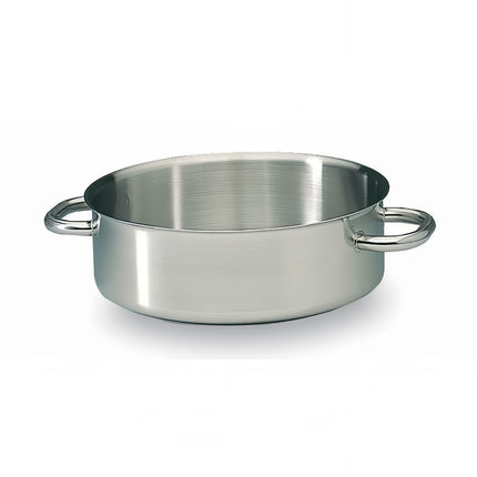 Chảo Om Matfer Bourgeat 697028 5.4 l Thép Không Gỉ Dùng Bếp Từ
