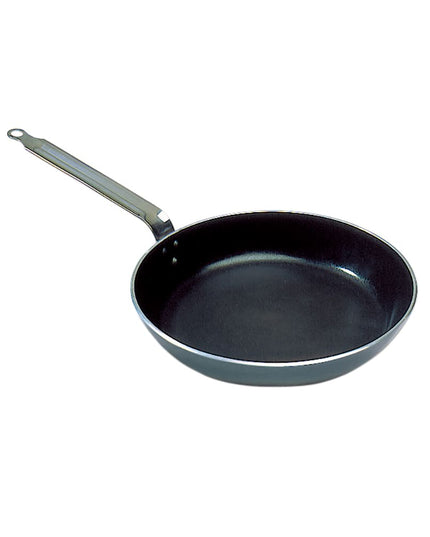 Chảo Rán Matfer Bourgeat 906024 Nhôm Siêu Dày 23.8 cm Tay Cầm Thép Không Gỉ Tán Đinh